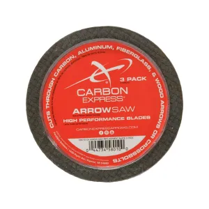 Carbon Express Arrow Saw Replacement Blades 3PK
