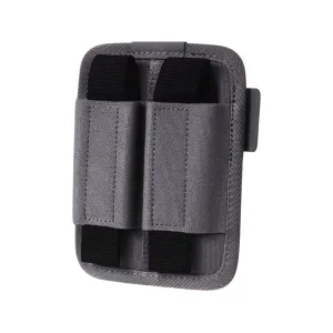 Savior Equipment Double Pistol Magazine Pouch Polyester Gray