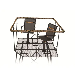Muddy Quad Pod 12' Tripod Stand 2 Man Steel