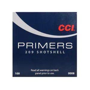 CCI 209 Shotshell Primers Case of 5000 (5 Boxes of 1000)