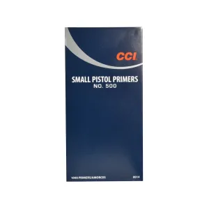CCI Small Pistol Primers #500 Case of 5000 (5 Boxes of 1000)