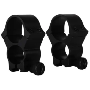 Redfield 22 See Thru 3/8" Dovetail 1" Rimfire Scope Rings Matte Black High