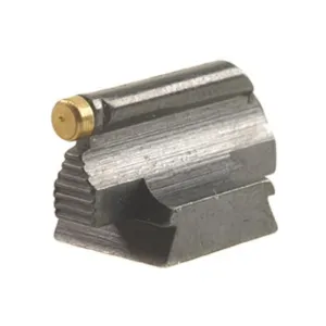 Marble's Front Sight .375" Height .531" Width Steel Blue 3/32" Ivory Bead