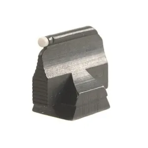 Marble's Front Sight .530" Height .340" Width Steel Blue 1/16" Ivory Bead