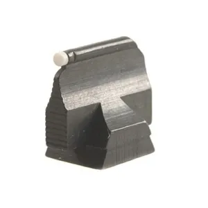 Marble's Front Sight .530" Height .340" Width Steel Blue 3/32" Ivory Bead