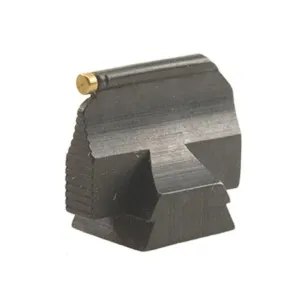 Marble's Front Sight .530" Height .340" Width Steel Blue 1/16" Gold Bead
