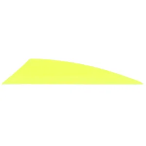 TAC Vanes TAC Driver Arrow Flething 2" Yellow 36PK