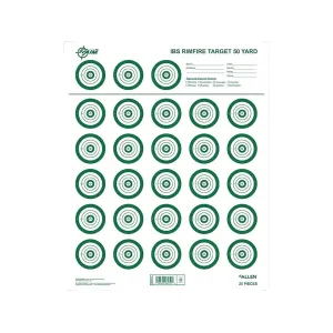 Allen EZ-Aim IBS Rimfire Target 14"x17" 25PK
