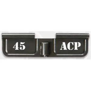 Battle Arms Caliber Engraved AR-15 Ejection Port Cover 45 ACP Aluminum Black