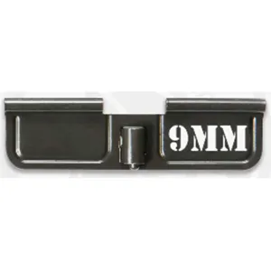 Battle Arms Caliber Engraved AR-15 Ejection Port Cover 9mm Aluminum Black