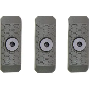 Slate Black Industries M-LOK 1-Slot Rail Cover Polymer Olive Drab Green 3PK