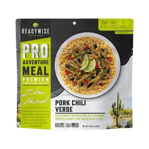 ReadyWise Outdoor Pro Meal Homestyle Pork Chile Verde Freeze Dried Food