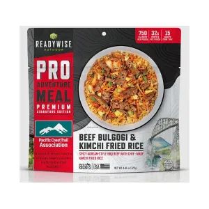 ReadyWise Outdoor Pro Meal Homestyle Beef Bulgogi and Kimchi Fried Rice Freeze Dried Food