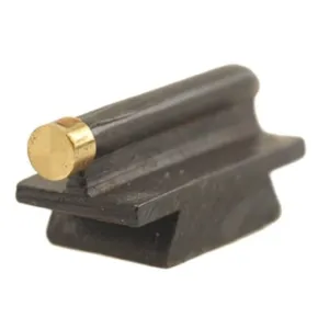 Williams Front Sight .250" Height .250" Width Steel Blue 3/32" Gold Bead
