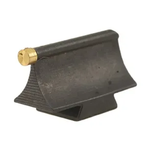 Williams Front Sight .450" Height .340" Width Steel Blue 3/32" Gold Bead