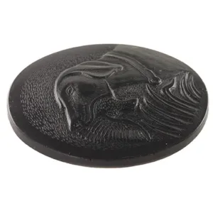 Vintage Gun Remington Dog Logo Grip Cap