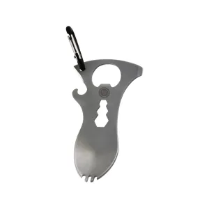 UST Spork Multi-Purpose Survival Tool Stainless Steel