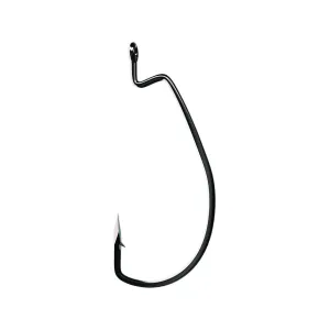 Eagle Claw Trokar Magworm XL Hook #3/0 Platinum Black 15PK