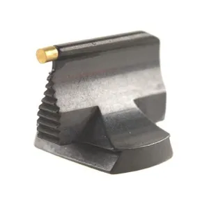 Williams Front Sight .500" Height .531" Width Steel Blue 1/16" Gold Bead Steel Black