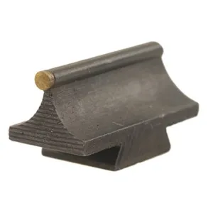 Williams Front Sight .375" Height .340" Width Steel Blue 1/16" Gold Bead