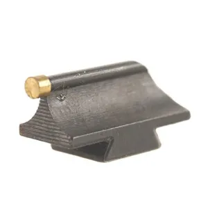 Williams Front Sight .375" Height .340" Width Steel Blue 3/32" Gold Bead