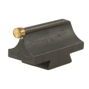 Williams Front Sight .406" Height .340" Width Steel Blue 3/32" Gold Bead