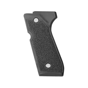 ERGO XTR Grip Panels for Beretta 92, M9 Hard Rubber Black