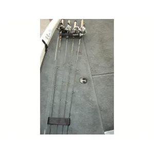 BoatBuckle Deck Mount Rod Hold Down Strap PLUS 10" x 6"