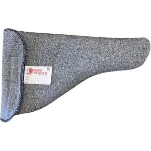 Bore Stores Silicone-Treated 4" to 6" Barrel Revolver Case 12" Gray