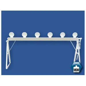 MGM Deluxe Plate Rack with Bianchi Spacing (20" center to center) Steel