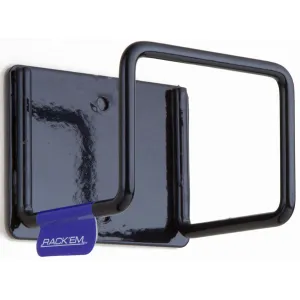 Rack'Em Racks Mount Anywhere Pistol Rack Brown