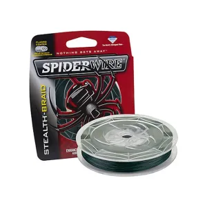 SpiderWire Stealth Braided Fishing Line 6lb 125yd Moss Green