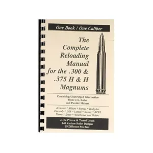 Loadbooks USA 300 and 375 H&H Magnum Reloading Manual