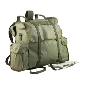 Military Surplus Belgian Rucksack Grade 2 Vinyl Olive Drab Small