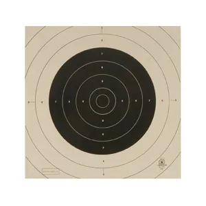 NRA Official International Pistol Target Repair Center B-19C 25/50-Yard Slow Fire Paper 100PK
