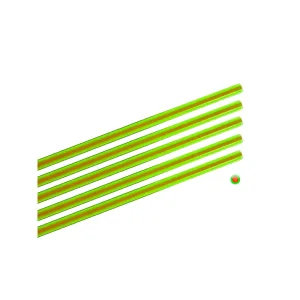 TRUGLO Fiber Optic Rod 5.5" x .078" Dual Red/Green 5PK