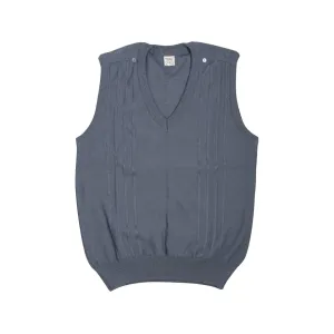 Military Surplus Czech M70 Sweater Vest Grade 1 Blue/Gray Medium