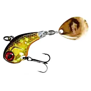 Jackall Deracoup Tail Spinner 1/2oz HL Gold Black Gold