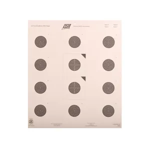 NRA Official Smallbore Rifle Target USA/NRA-50 50' Paper 100PK