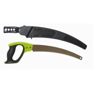 HME Hand Saw 12" Carbon Steel Blade Polymer Handle Green