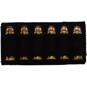 Gunfighters INC Cartridge Belt Slide 223 - 300 Magnum, 38 Special - 500 S&W Nylon Black