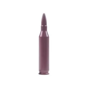 A-ZOOM Action Proving Dummy Round, Snap Cap 243 Winchester Aluminum 2PK