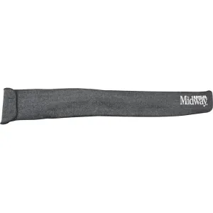 MidwayUSA Silicone-Treated Sherpa-Lined Carbine Rifle Sock 40" Dark Gray