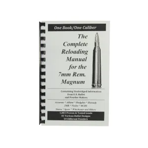 Loadbooks USA 7mm Remington Magnum Reloading Manual