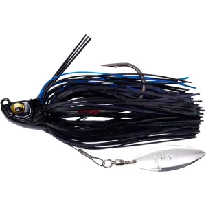 Megabass Uoze Swimmer Jig Black Blue 1/2 oz