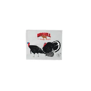 Morrell Polypropylene Archery Target Face Turkey