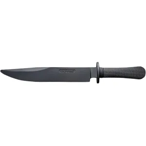 Cold Steel Laredo Bowie Trainer 10.5" Clip Point Santoprene Blade and Handle Black