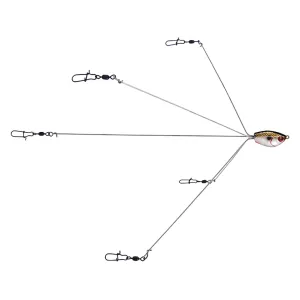 YUM Yumbrella Ultra Light 5 Wire No Rattle Umbrella Rig 1oz Tennessee Special