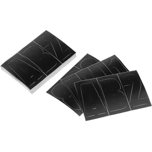 T-H Marine 3" Boat Letter & Number Kit Black
