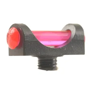 Marble's Expert Extra-Lum Front Shotgun Bead 0.094" Diameter 6-48 Thread 3/32" Shank Orange